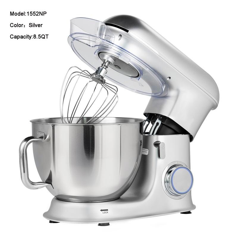 6.5QT Stand Mixer with Upgraded Motor | 6-Speed Tilt-Head Electric Food Mixer with Stainless Steel Bowl Dough Hook Whisk & Beater for Baking & Mixing Kitchen Appliances