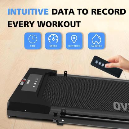 2-in-1 Walking pad treadmill with Remote Control, Low Noise, Portable folding Design treadmill for Home gym,  Indoor Exercise Equipment, workout machine,caminadora Black Friday Deals