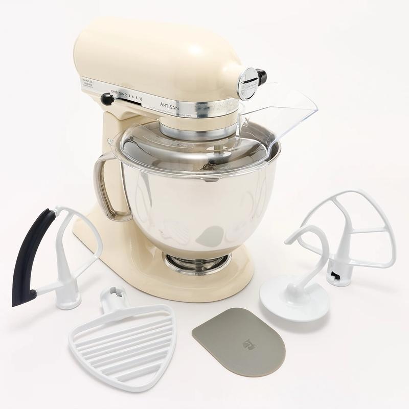 5-qt Artisan Stand Mixer w/ Pastry Beater and Flex Edge