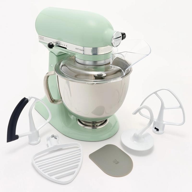 5-qt Artisan Stand Mixer w/ Pastry Beater and Flex Edge