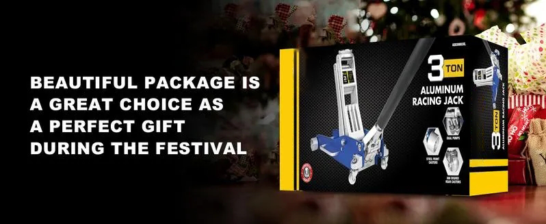 3 Ton Floor Jack Full Aluminum Ultra Lightweight Quick Rise Racing Floor Car Jack with Dual Pump Fast Lifting Low Profile Jack for Vehicle,6600 lbs Capacity