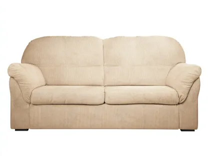 Canapé 2 places - Tissu - 188x94x88 cm - Beige - Style classique confortable-Airyuse