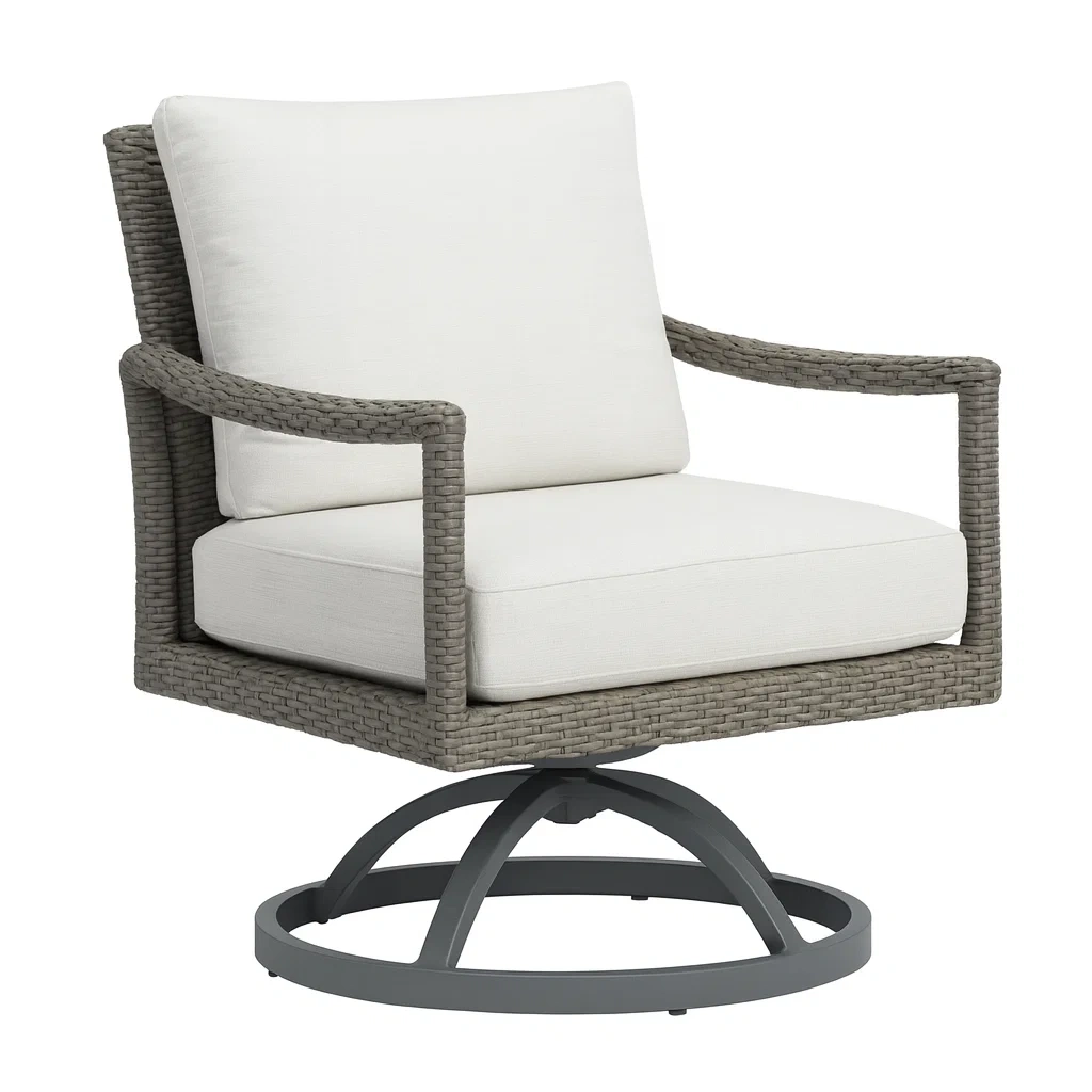 Siège d'extérieur,Chaise pivotante - casamosaicx