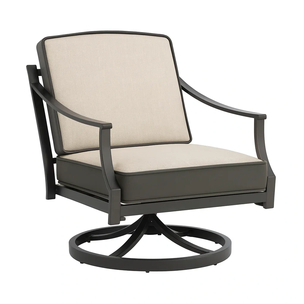 Siège d'extérieur,Chaise pivotante - casamosaicx