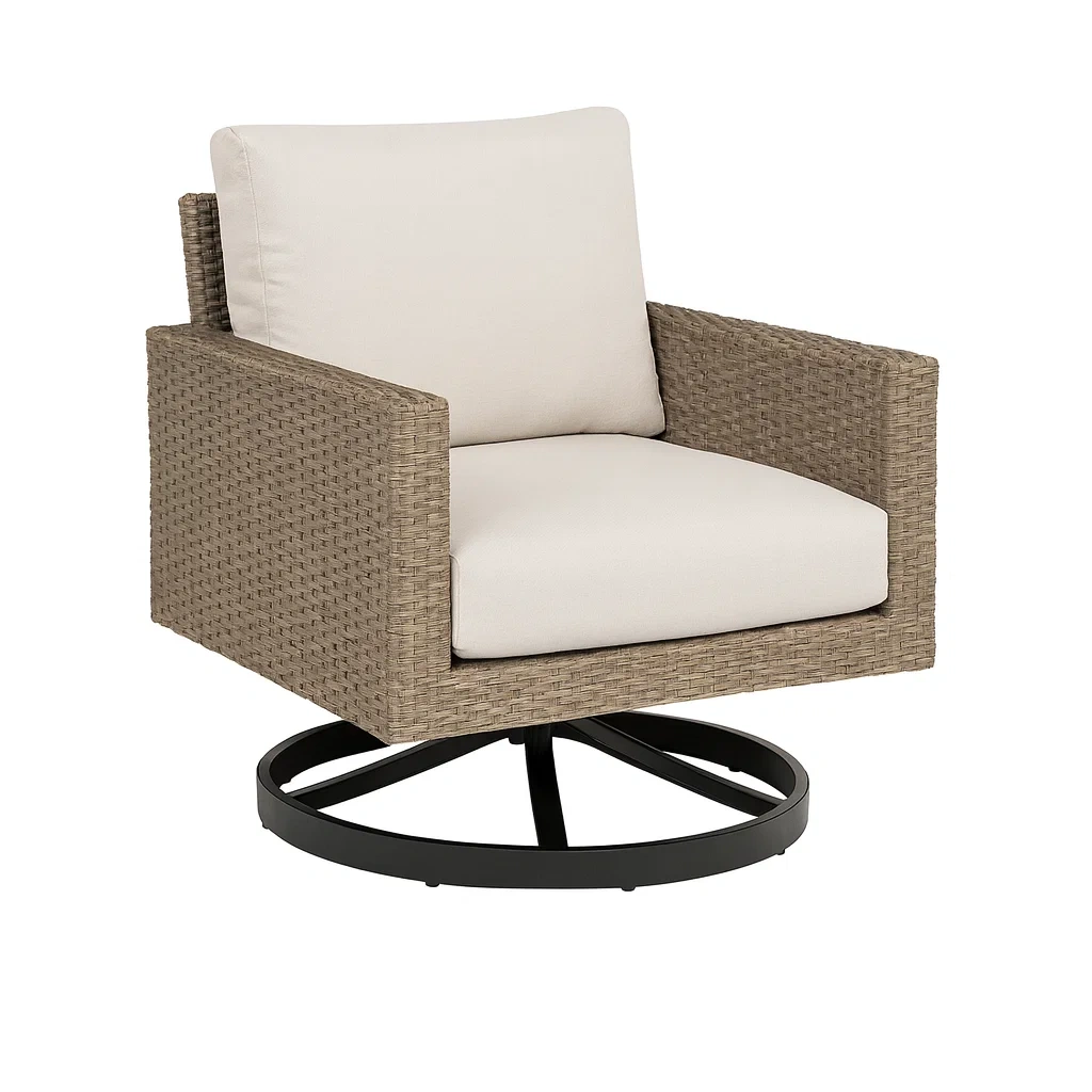 Siège d'extérieur,Chaise pivotante - casamosaicx