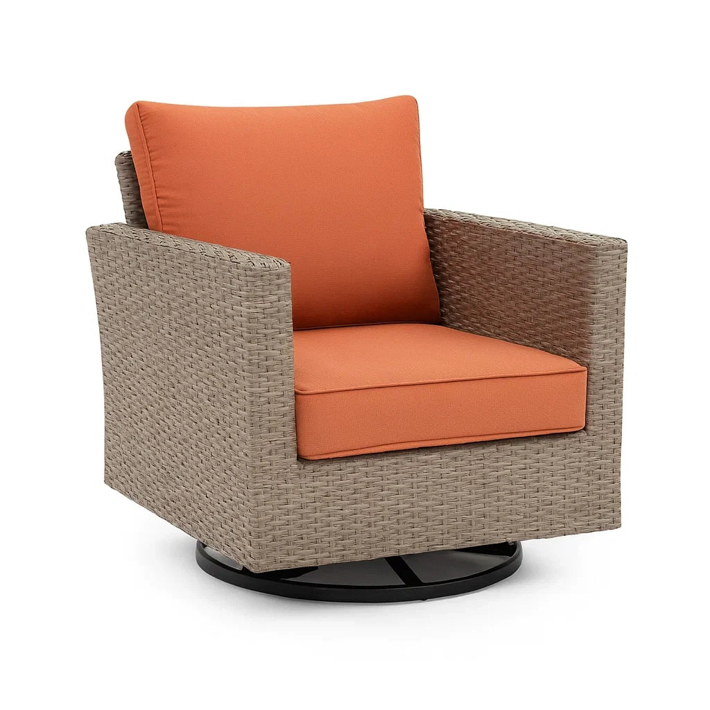 Siège d'extérieur,Chaise pivotante - casamosaicx