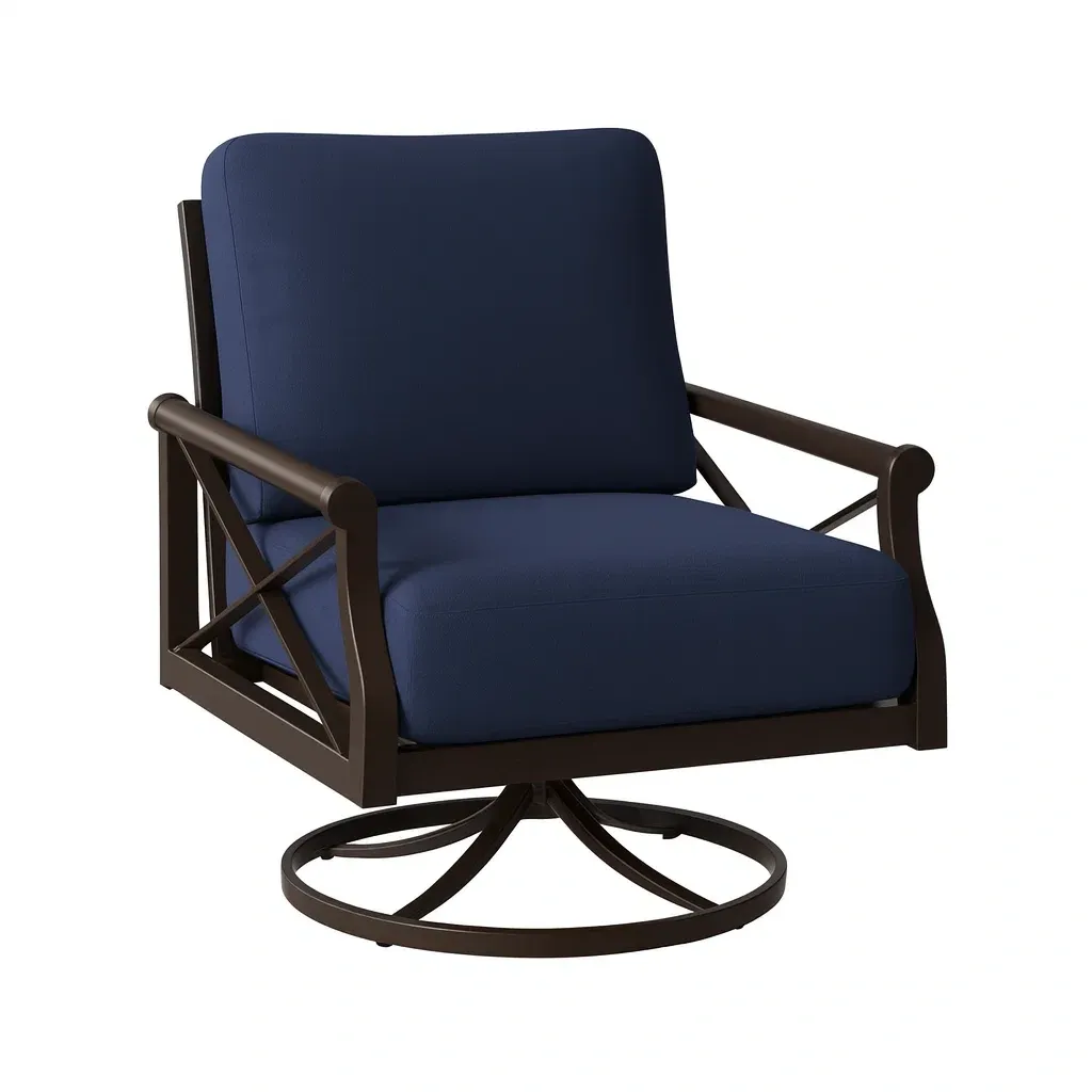 Siège d'extérieur,Chaise pivotante - casamosaicx