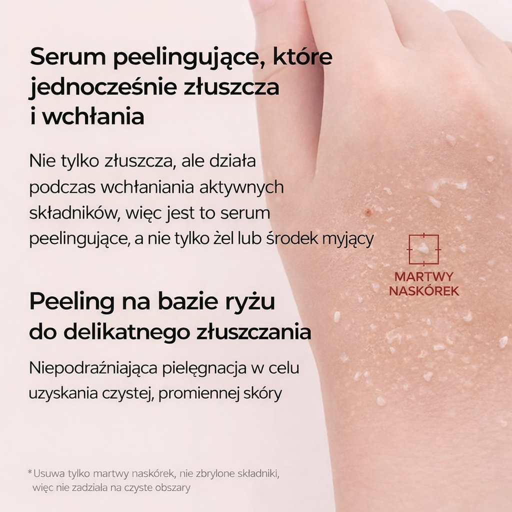 [Dr.Melaxin Official] Ampułki Peel Shot Glow Rice Duo - Serum rozjaśniające, peelingujące i nawilżające