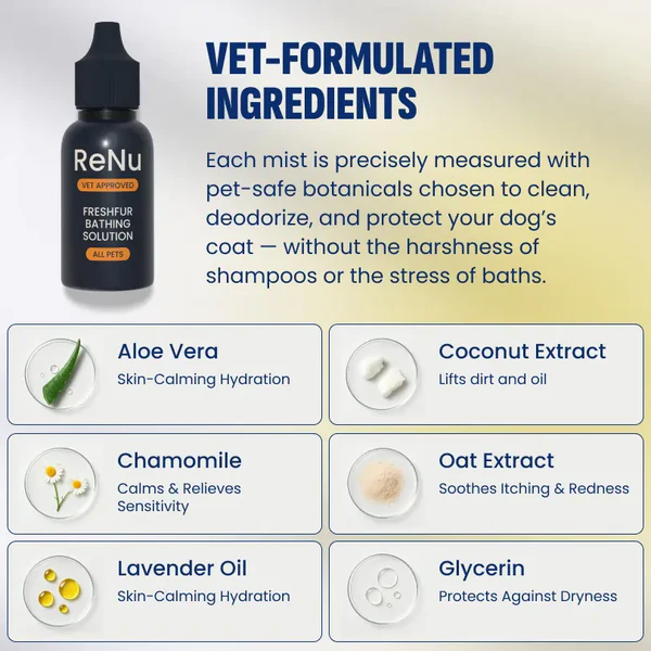 ReNu FreshFur Set – Bathe Your Dog Without Water