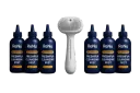 1 Brush + 6 Cleaning Mist Bottles