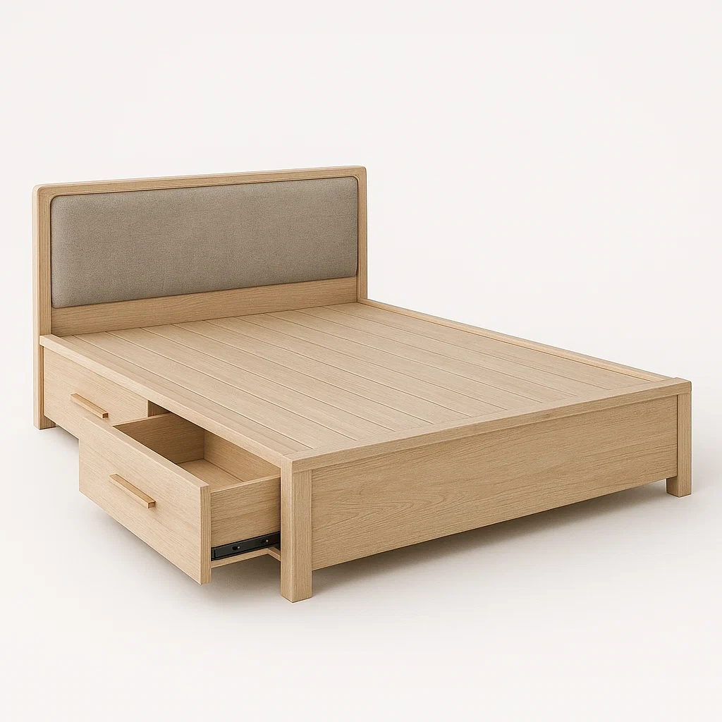 Mobilier de chambre,Lit avec rangement - DECO MASTERY