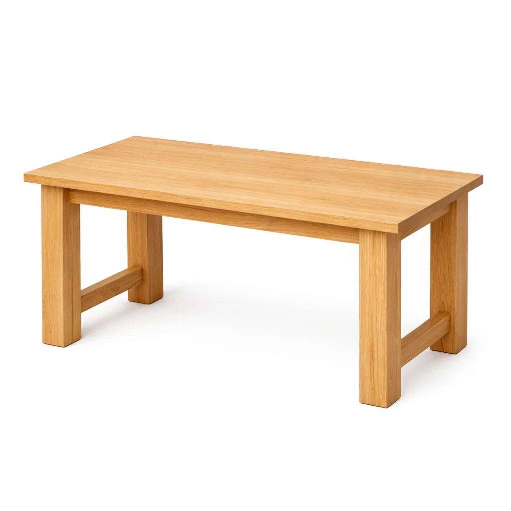 Table basse en bois 120 cm x 60 cm x 45 cm-SOFINIO