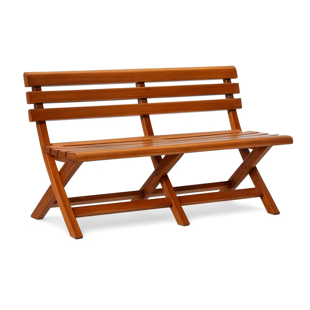 Banc pliant en bois d'acacia-FURNIGLITZ