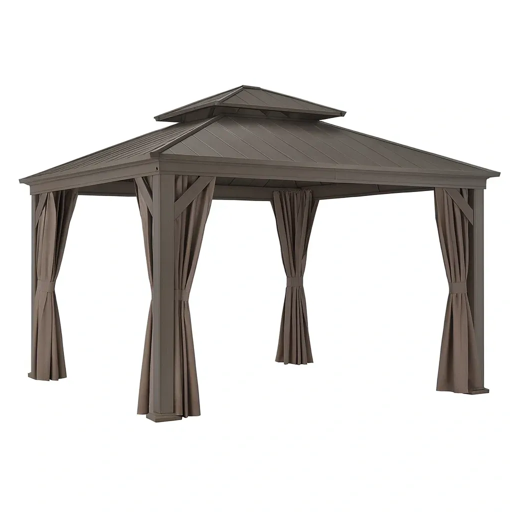 Tonnelle en aluminium et acier-FURNIGLITZ