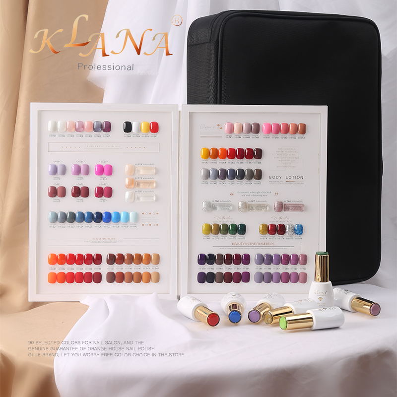 KLANA 15ML 90 Color Hema Free Nail Gel Polish Set High Quality Gel Polish Kit Wholesale