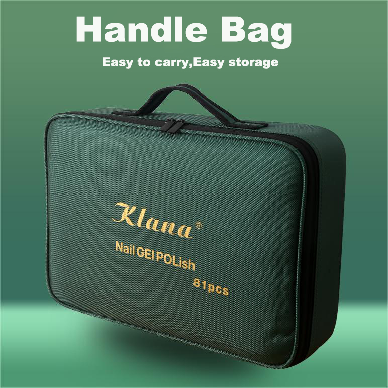 KLANA 78 Colors Gel Nail Polish Set Glitter Semi Permanent Hybrid Gel Varnish Base Top Coat Soak Off UV LED Nail Art