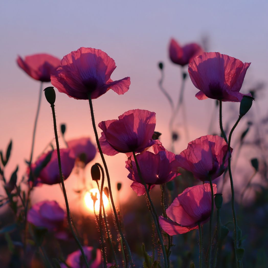 Shirley Poppy (Papaver rhoeas) Seeds – Pink, 500 Count