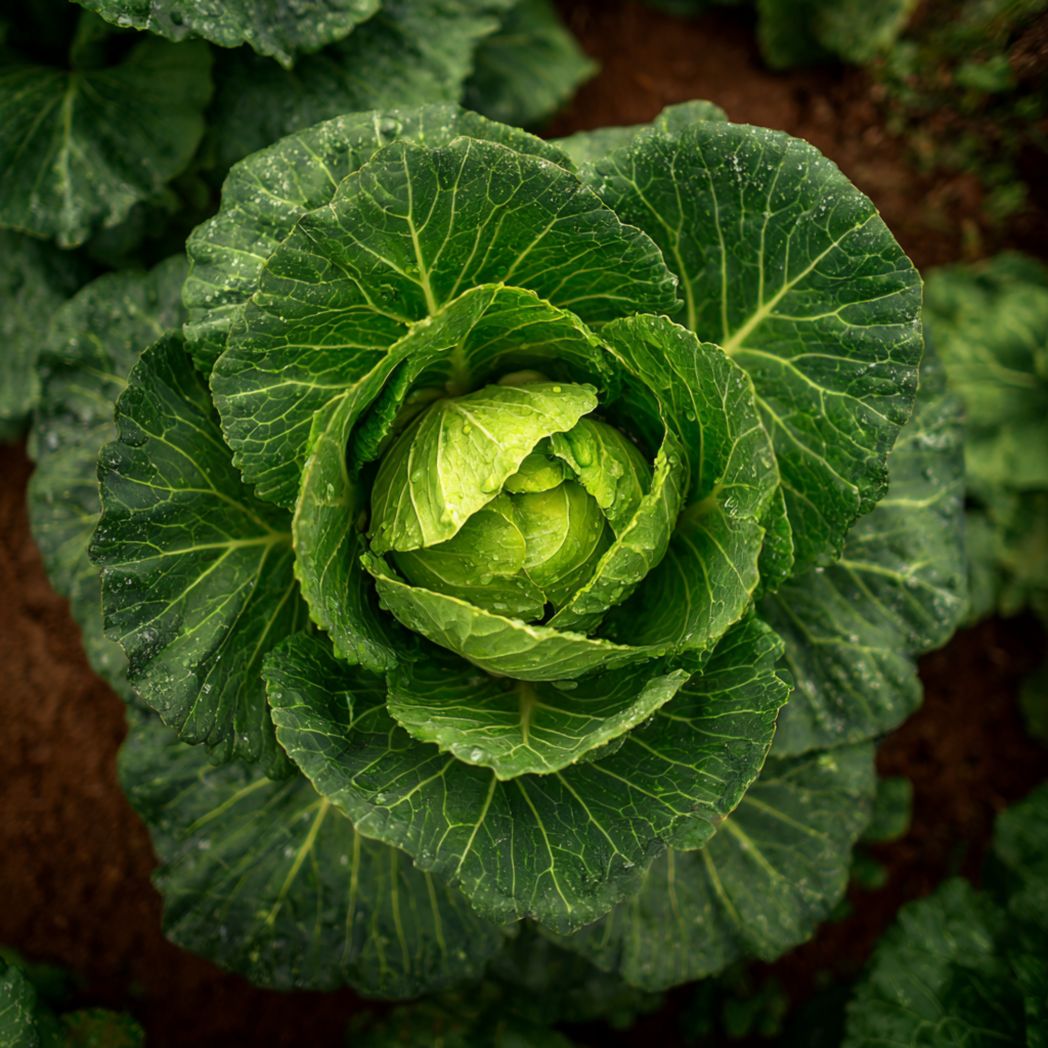 Green Cabbage Seeds – 300+ Seeds