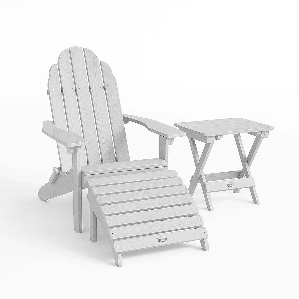 Mobilier d'extérieur,Ensemble de chaises Adirondack - furniessent