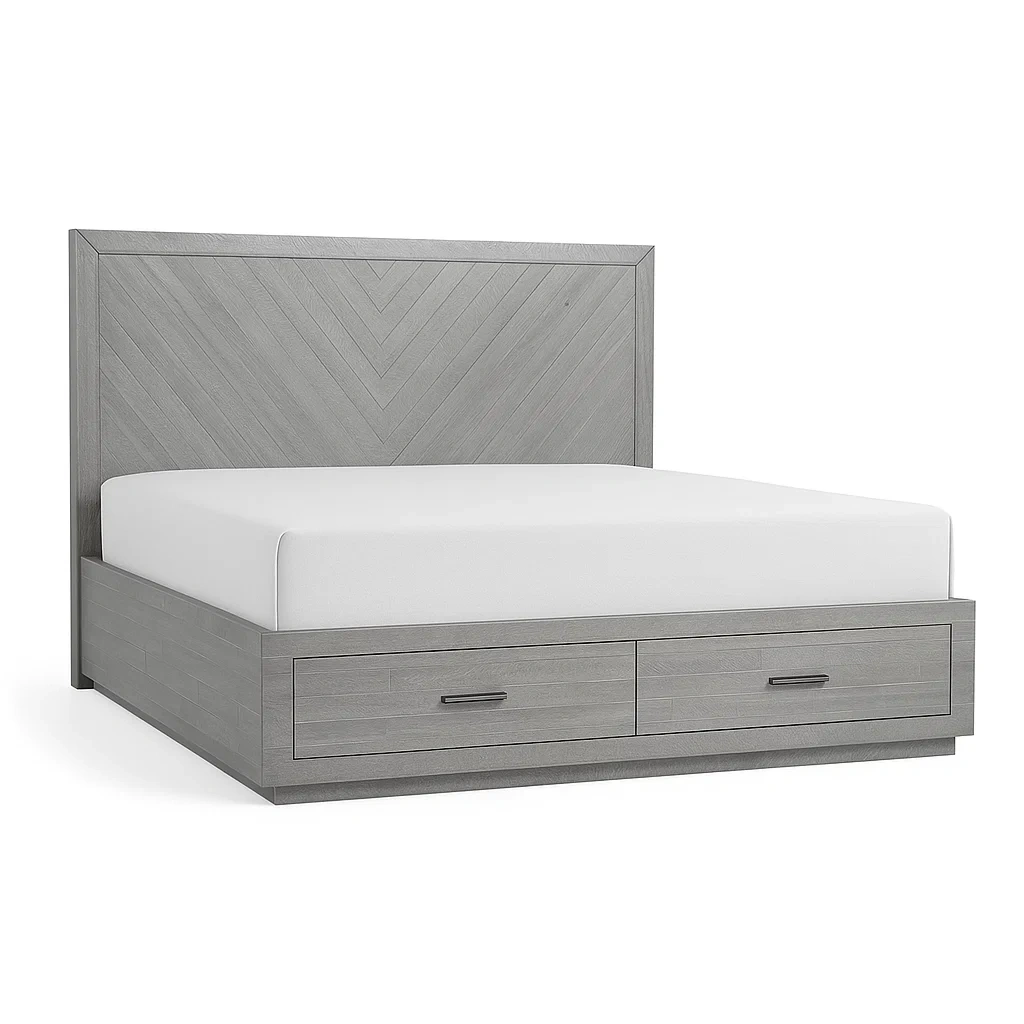 Mobilier de chambre,Lit avec rangement - furniessent