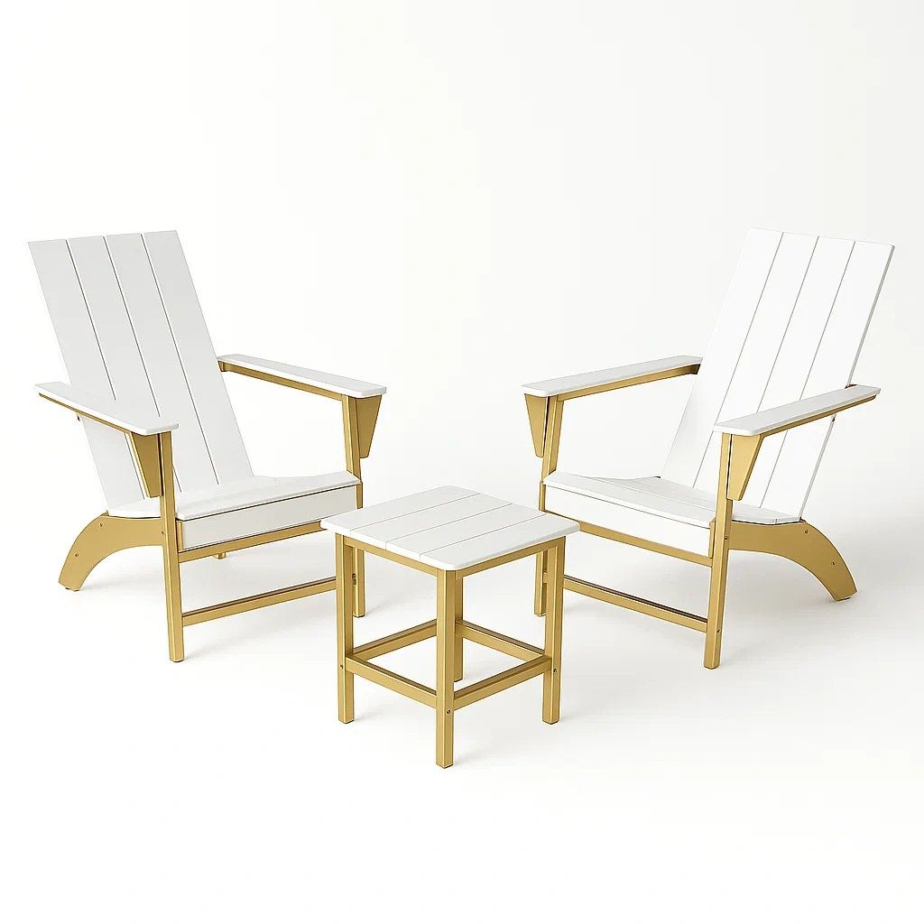 Mobilier d'extérieur,Ensemble de chaises Adirondack - furniessent