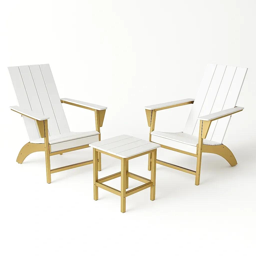 Mobilier d'extérieur,Ensemble de chaises Adirondack - furniessent