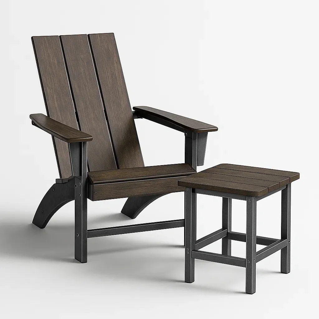 Mobilier d'extérieur,Ensemble de chaises Adirondack - furniessent