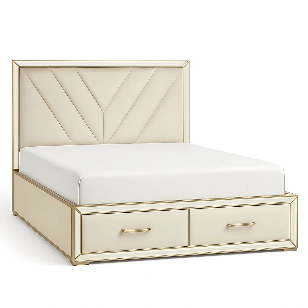 Mobilier de chambre,Lit avec rangement - furniessent