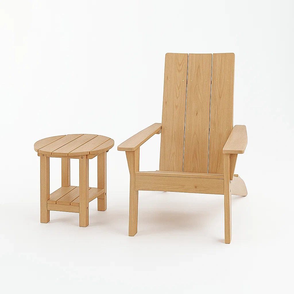 Mobilier d'extérieur,Ensemble de chaises Adirondack - furniessent