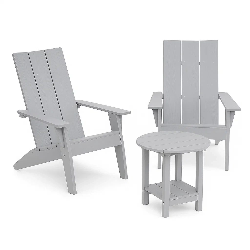 Mobilier d'extérieur,Ensemble de chaises Adirondack - furniessent