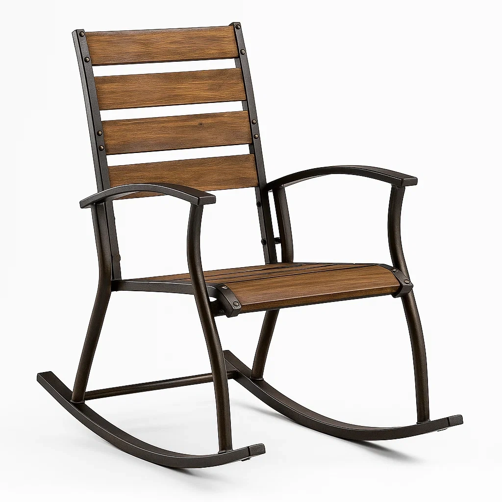 Mobilier de terrasse,Fauteuil à bascule de terrasse - furniessent
