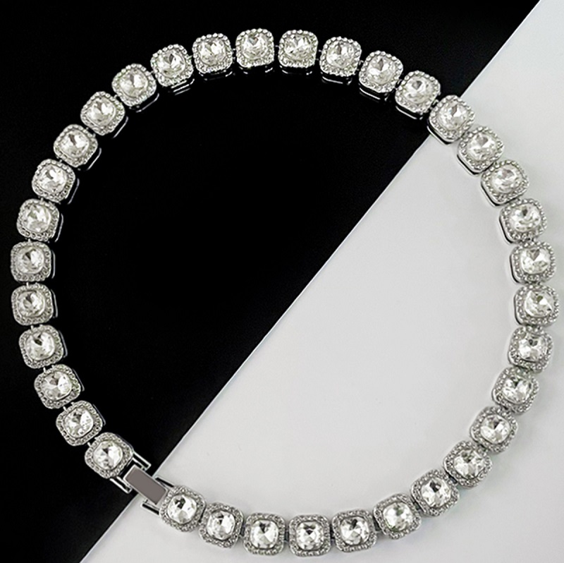 Hip Hop Full Diamond Icing Necklace