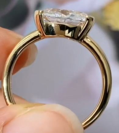 4.0 CT Sterling Silver Women's Eternity Band