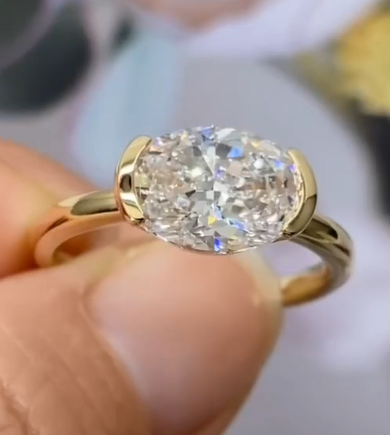 4.0 CT Sterling Silver Women's Eternity Band