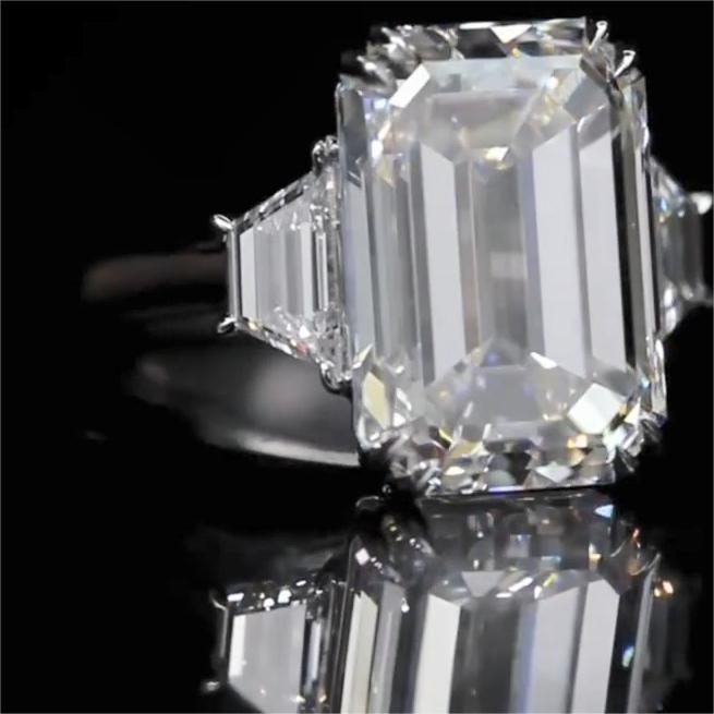 8.0 CT Sterling Silver Women's Eternity Ring