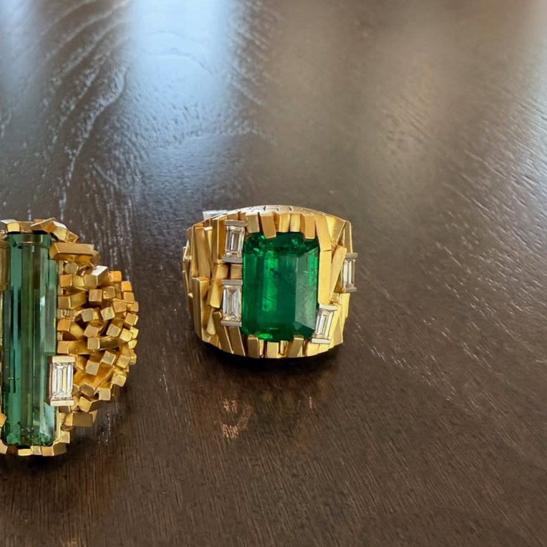 6.38ct Columbian Emerald Ring