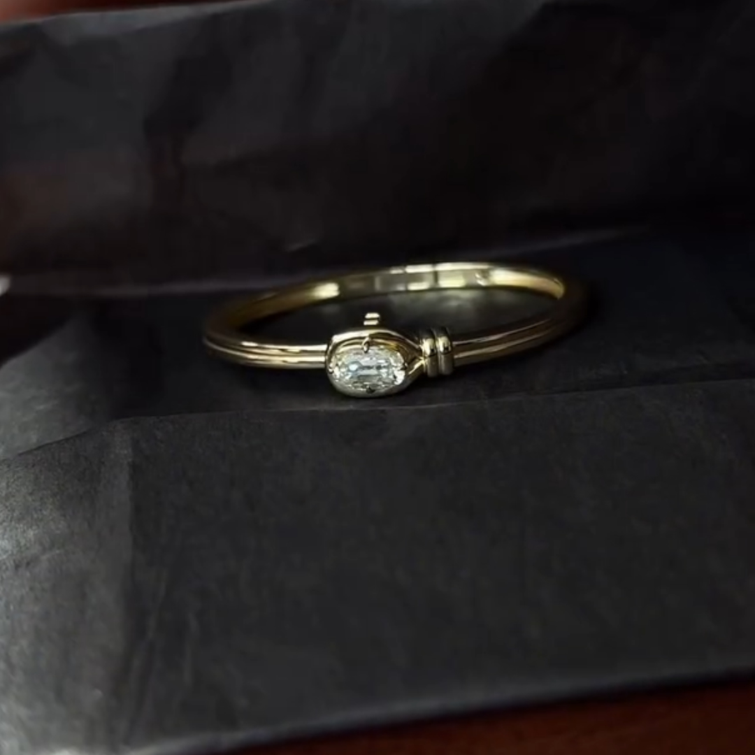 2ct Elonggated Cushion Cut White Stone Bangle Bracelets