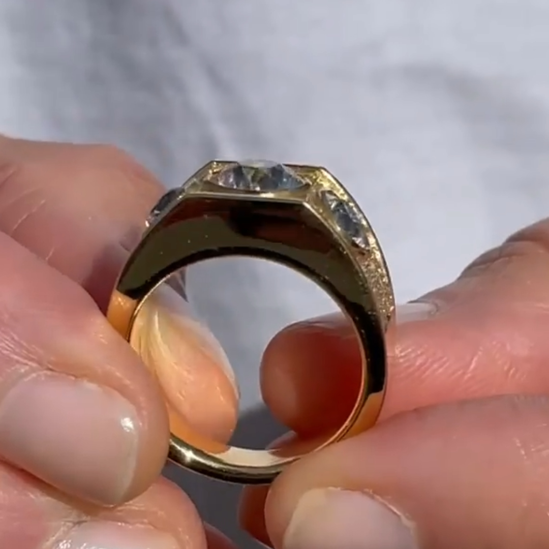 Vintage Design Trilogy Eternity Ring