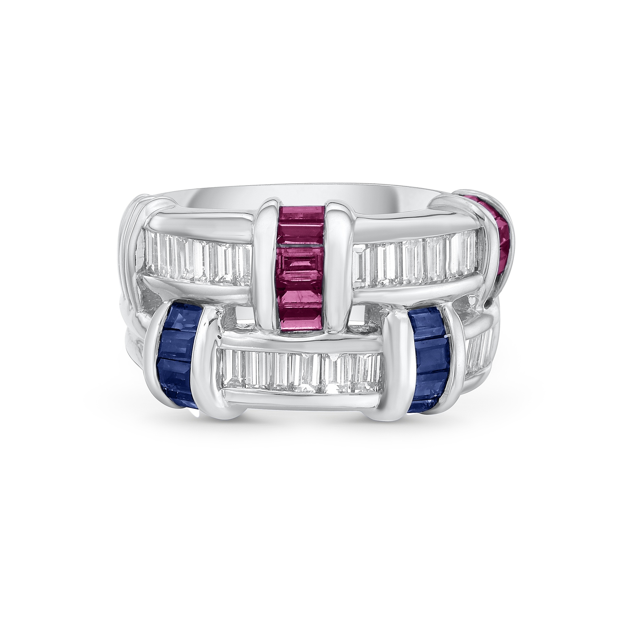 America Signature Basket Weave Ring
