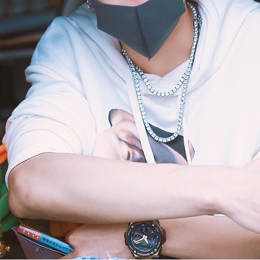 Single Row Zirconia Necklace Hip Hop Tennis Chain