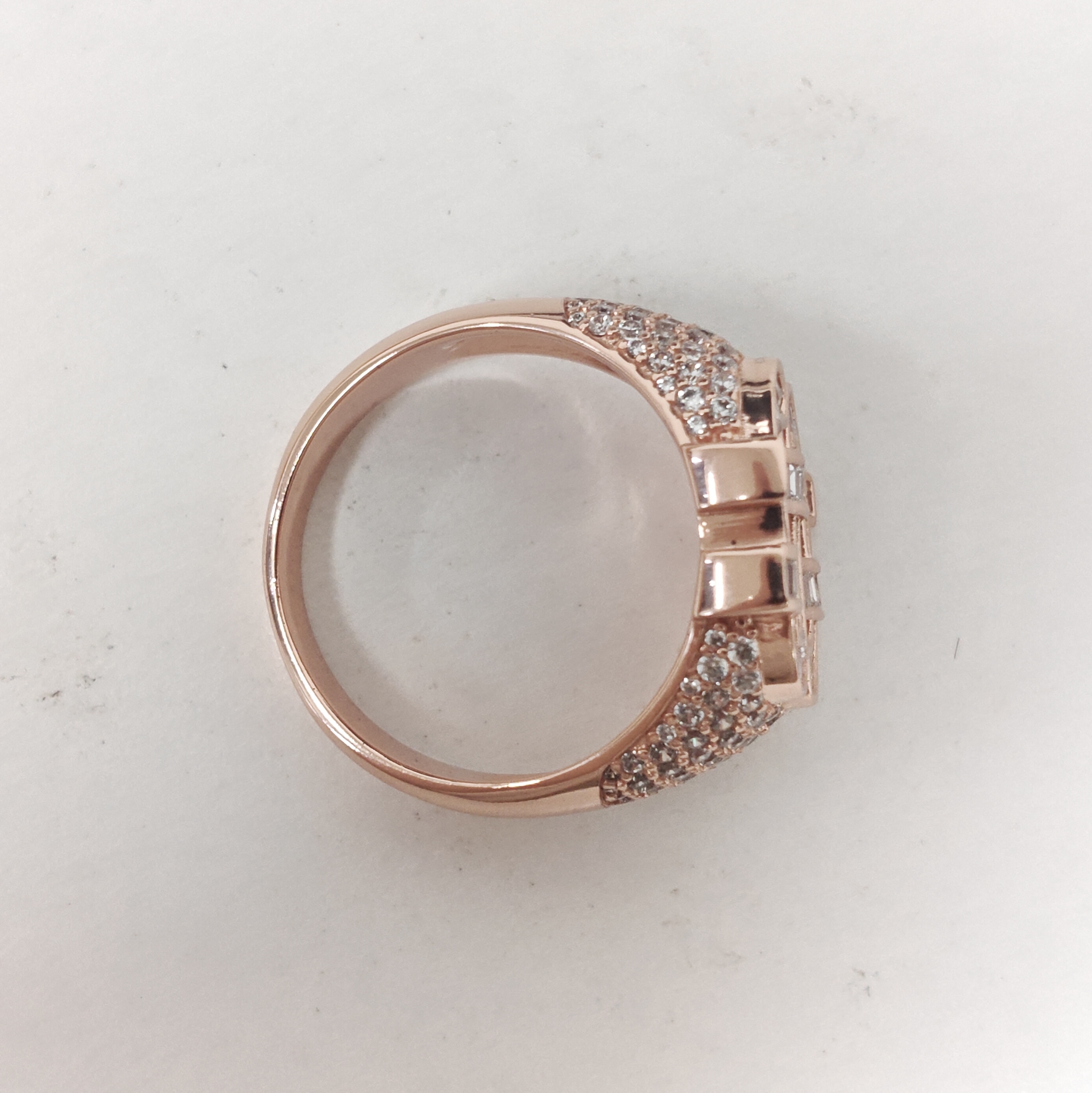 26ctw US Dollar Design Silver Ring for Men