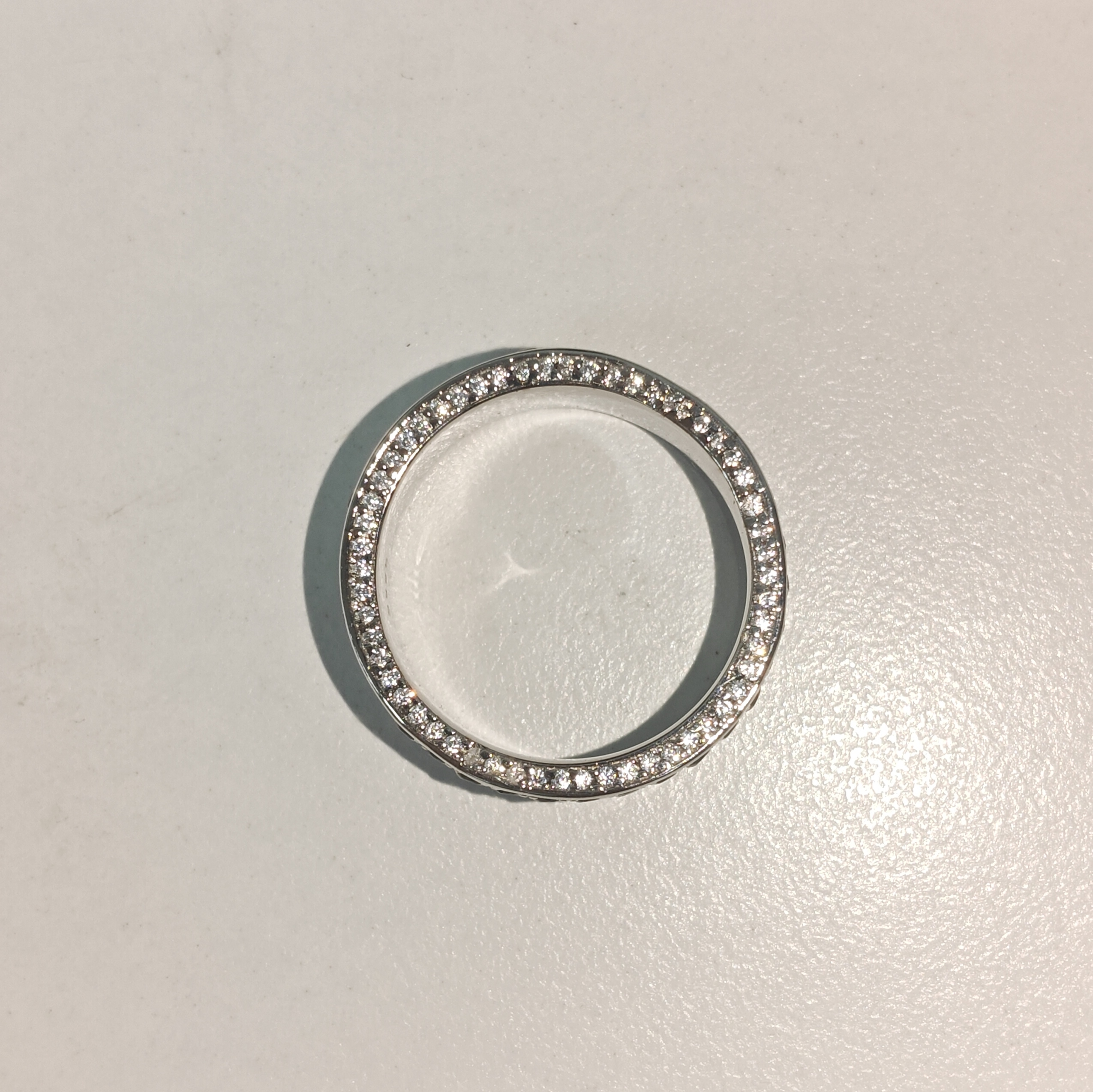 5.35ct Round Cut Handmade Zircon Sterling Silver Ring