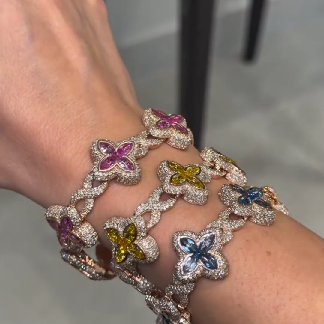 Unsex Fashion Clover Bracelet
