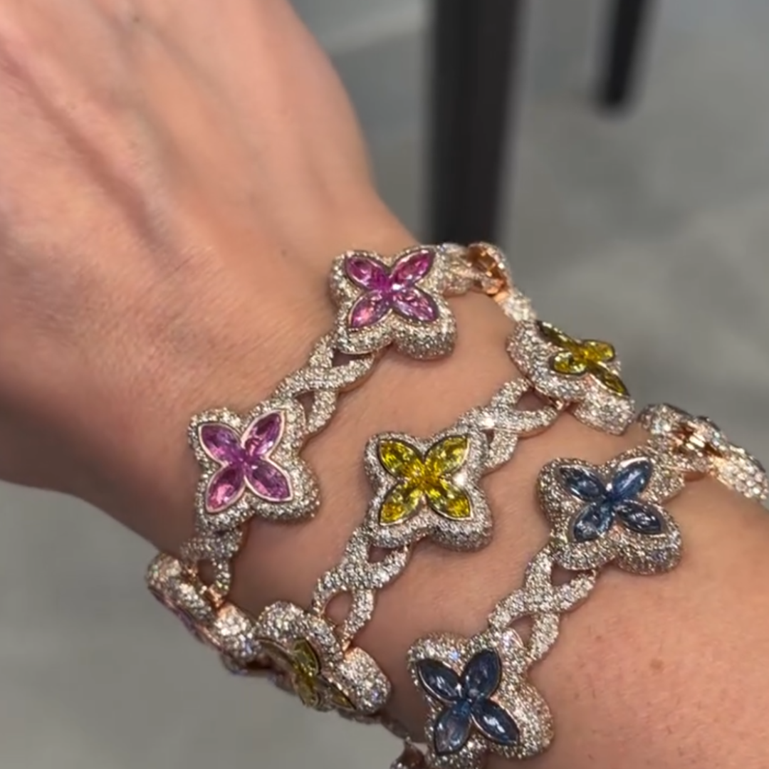 Unsex Fashion Clover Bracelet