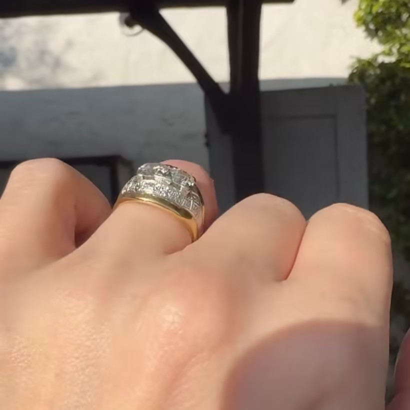 1.68ct Art Deco Old Europen Cut Legacy Ring