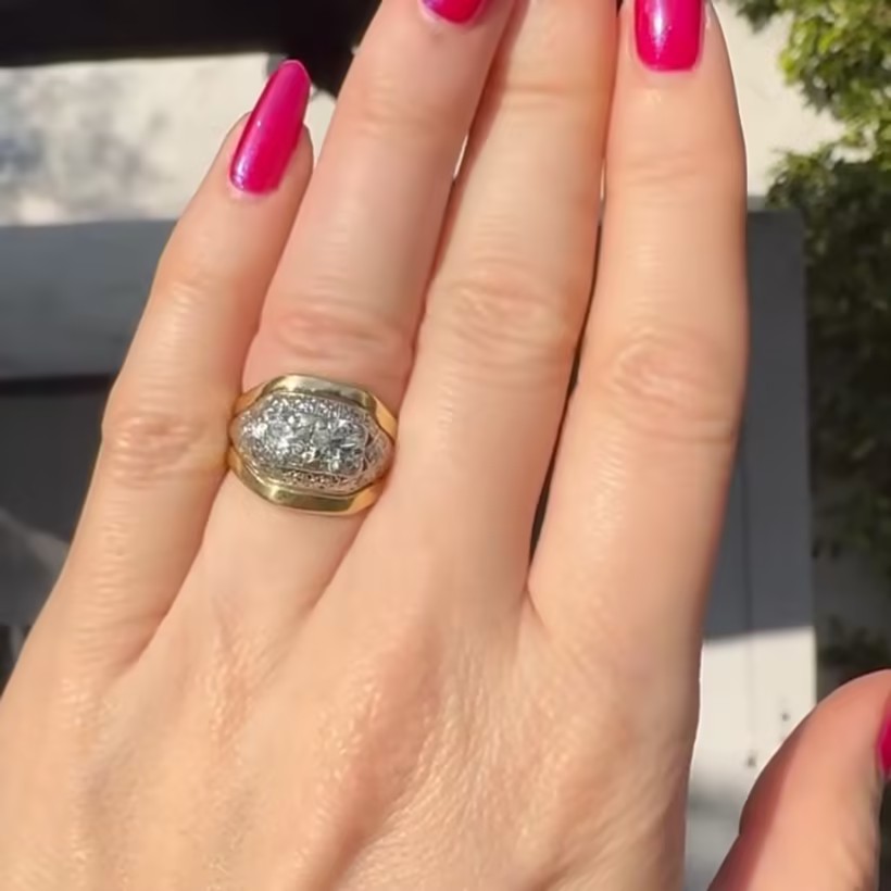 1.68ct Art Deco Old Europen Cut Legacy Ring