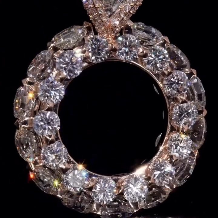 2ct Pear Cut White Stone Ring Set/2pcs