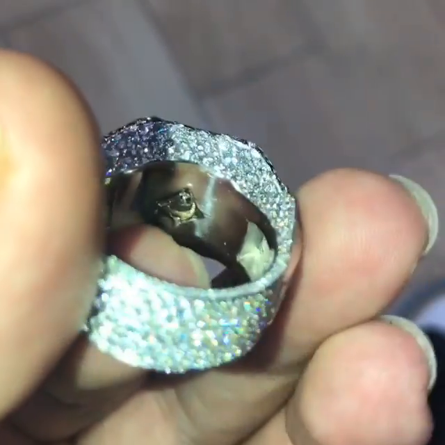 10ct Princess Cut Yellow Sapphire Full Set Handmade Men's Ring