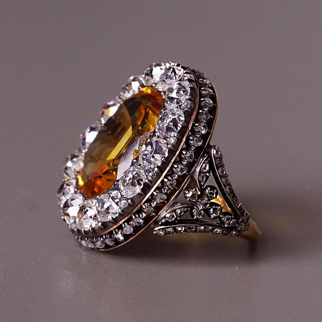6ct Cushion Cut Sterling Silver Handmade Ring