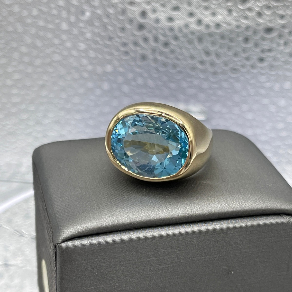 4ct Oval Cut Sterling Silver Handmade Ring